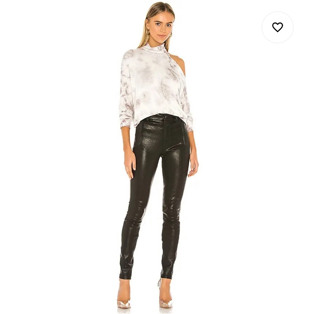 LA Made Tie Dye Cold Shoulder Sweatshirt